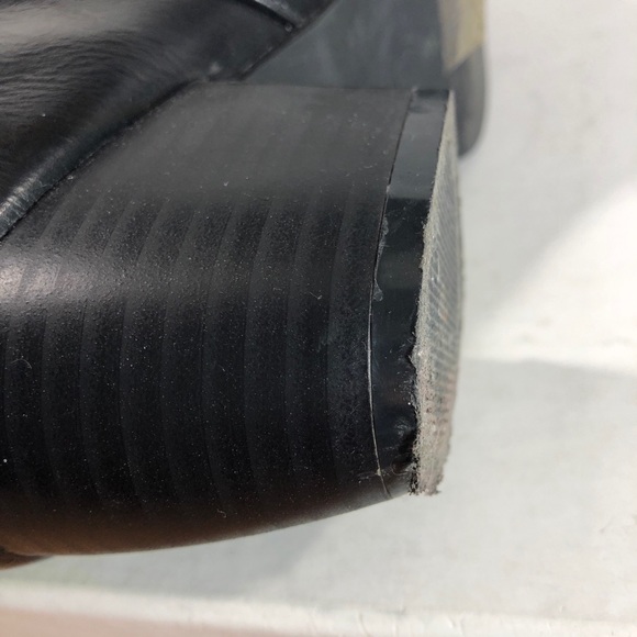 Vegan leather ankle booty - Picture 6 of 7